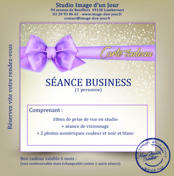 Carte cadeau Business
