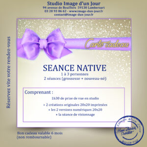 carte cadeau séance Native Lambersart