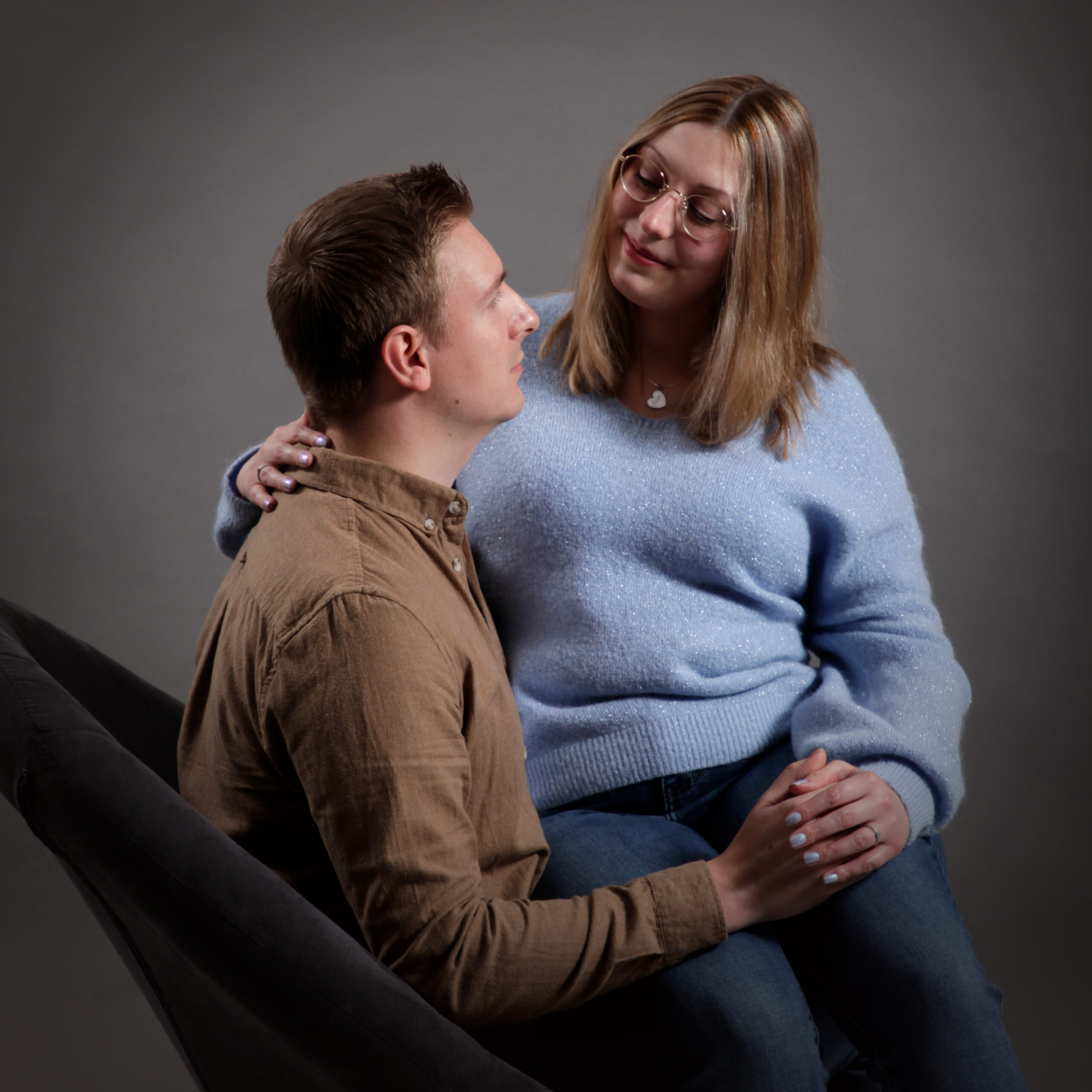 Portrait couple Lambersart, portrait glamour Lambersart, studio photo Lambersart, studio photo Lille