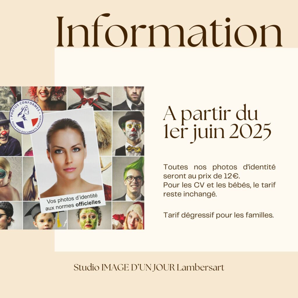 Photo d'identité Photo d'identité Lambersart