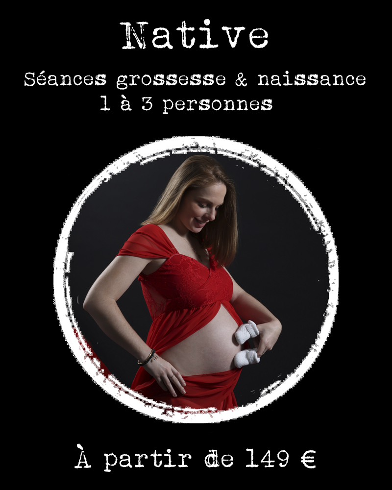 Séance photos grossesse et naissance ; studio photo Lambersart ; studio Image d'un Jour Lambersart ; Henri Zboralski photographe professionnel Lambersart