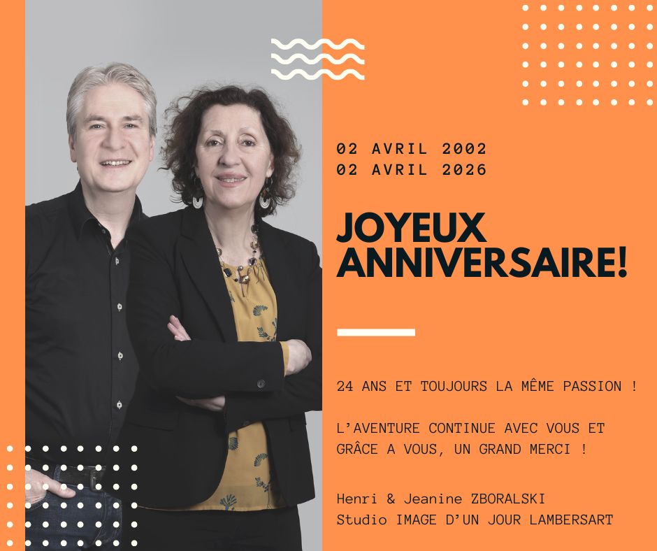 24 ans anniversaire studio Image d'un Jour Lambersart