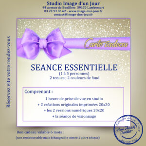 Carte cadeau séance Essentielle